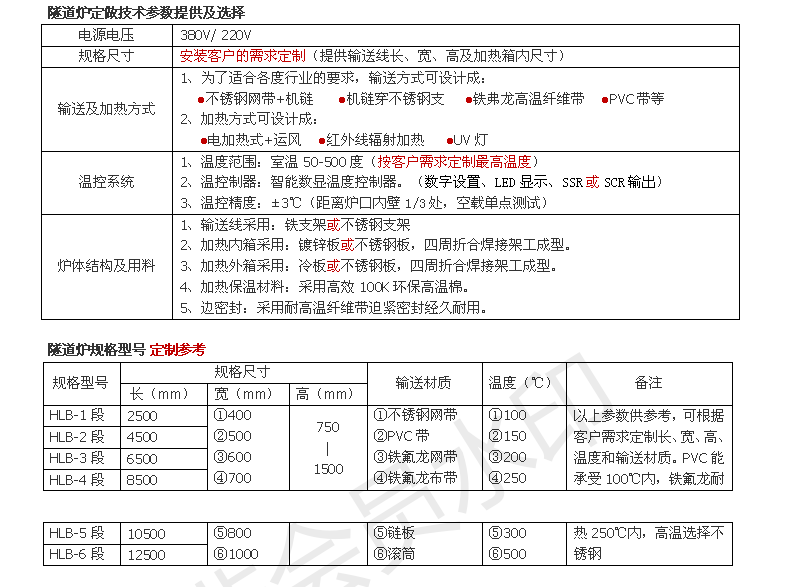 UV固化 / 清洗机技术参数